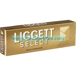 Liggett Select Gold Kings cigarettes